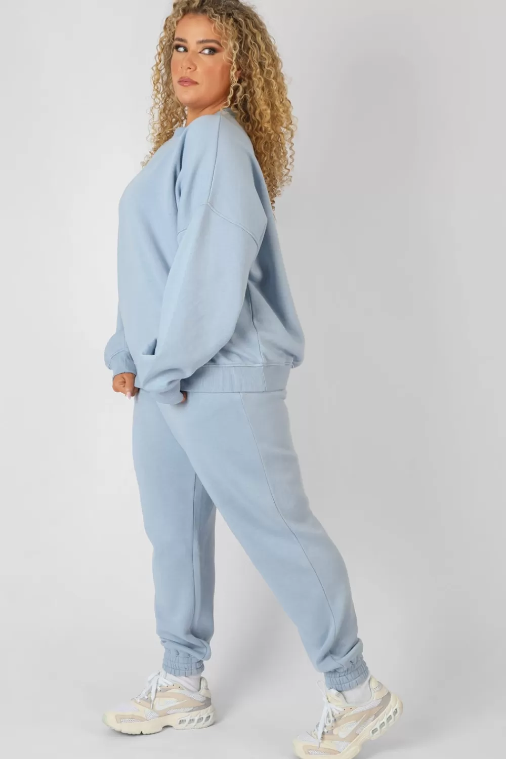 Store Public Desire Curve Washed Kaiia 90'S Joggers Iris Blue